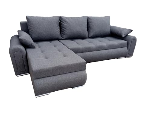 Ecksofa mit Schlaffunktion RELAX in grau